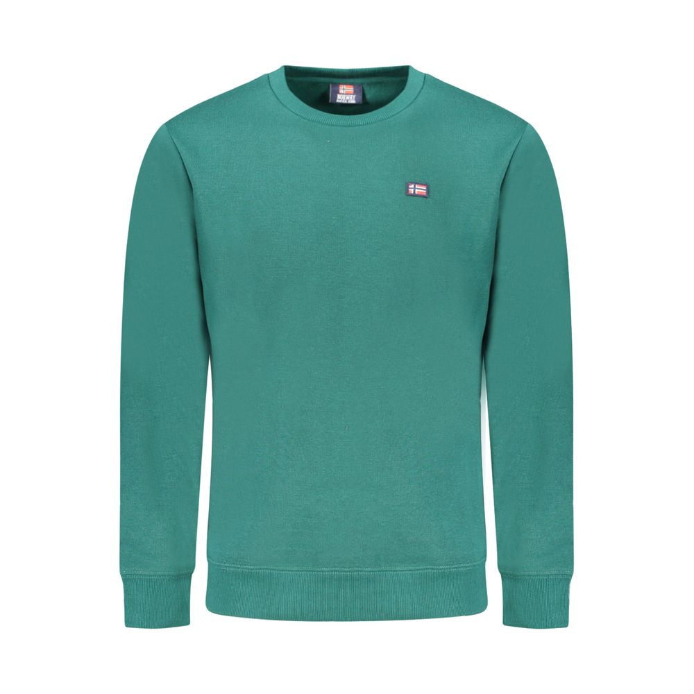 Green Cotton Sweatshirt
