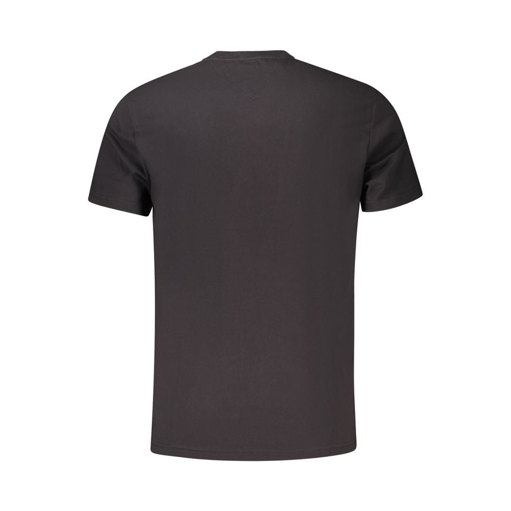 Black Cotton T-Shirt