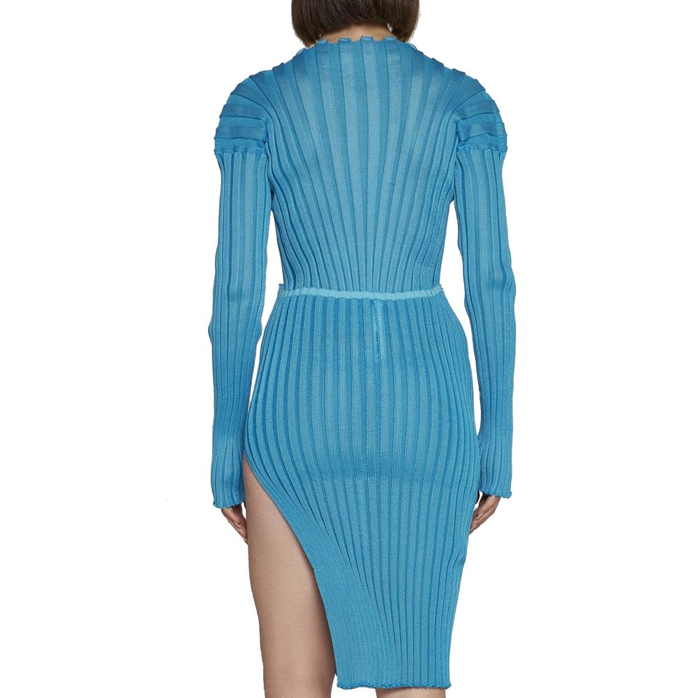 Blue Cotton Cardigan