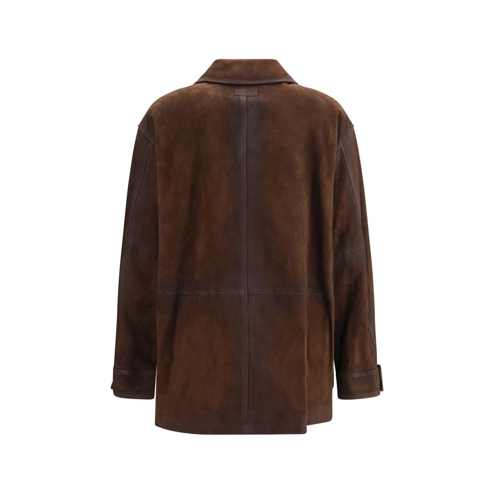 Brown Goatskin Clothing