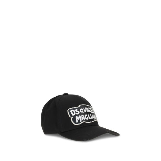 Black Cotton Cap (Baseball Hat)