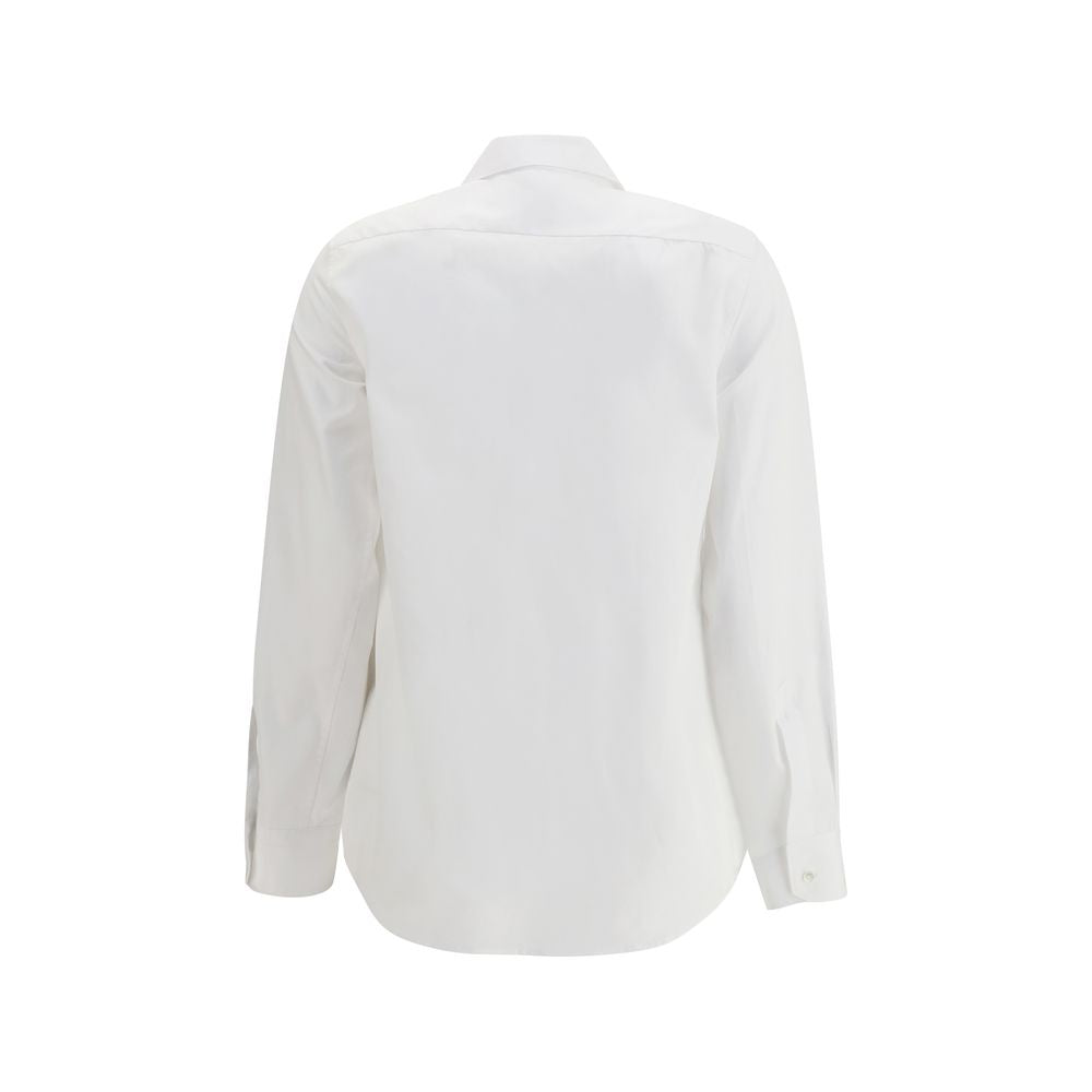 White Cotton Dress Shirt