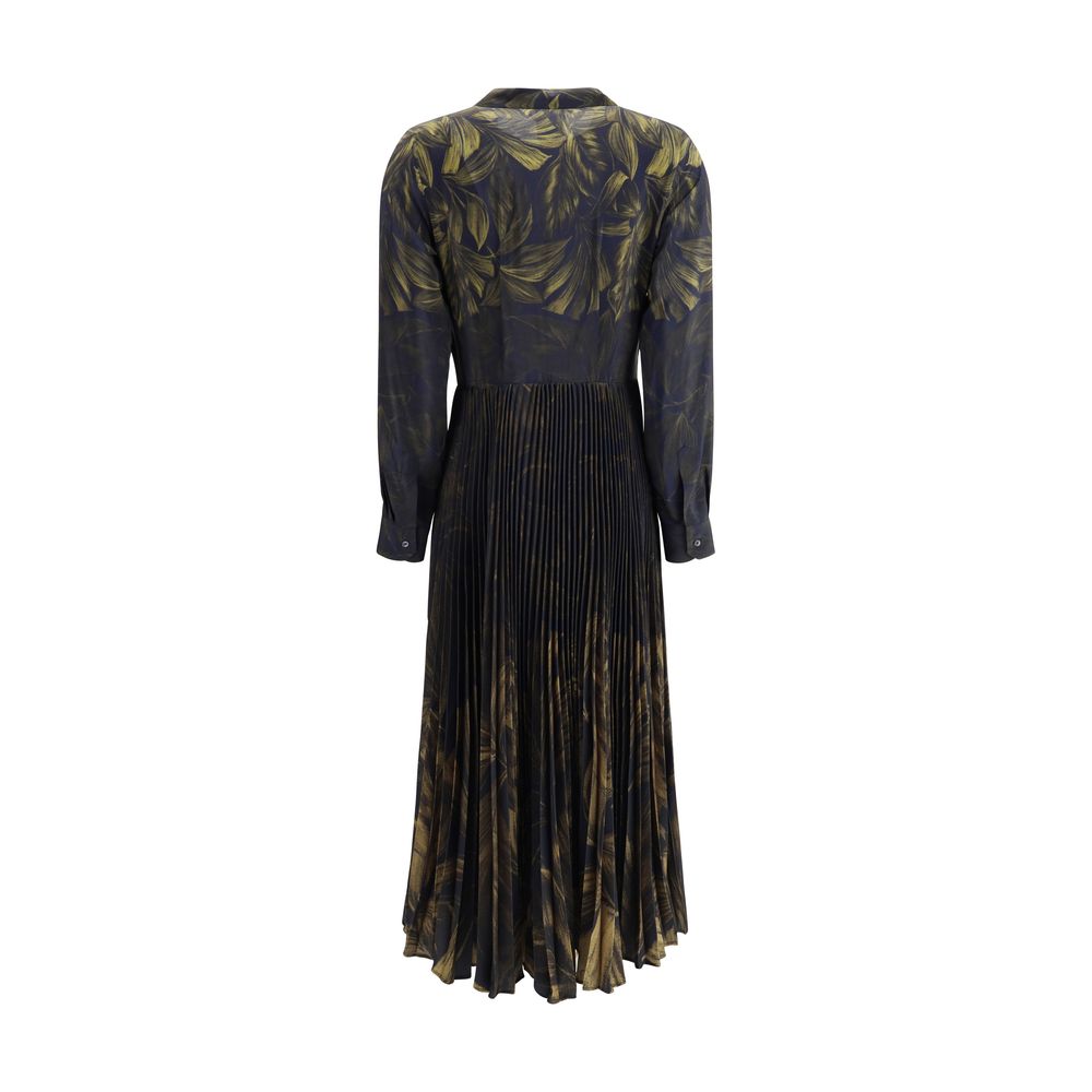 Multicolor Polyester Casual Dress