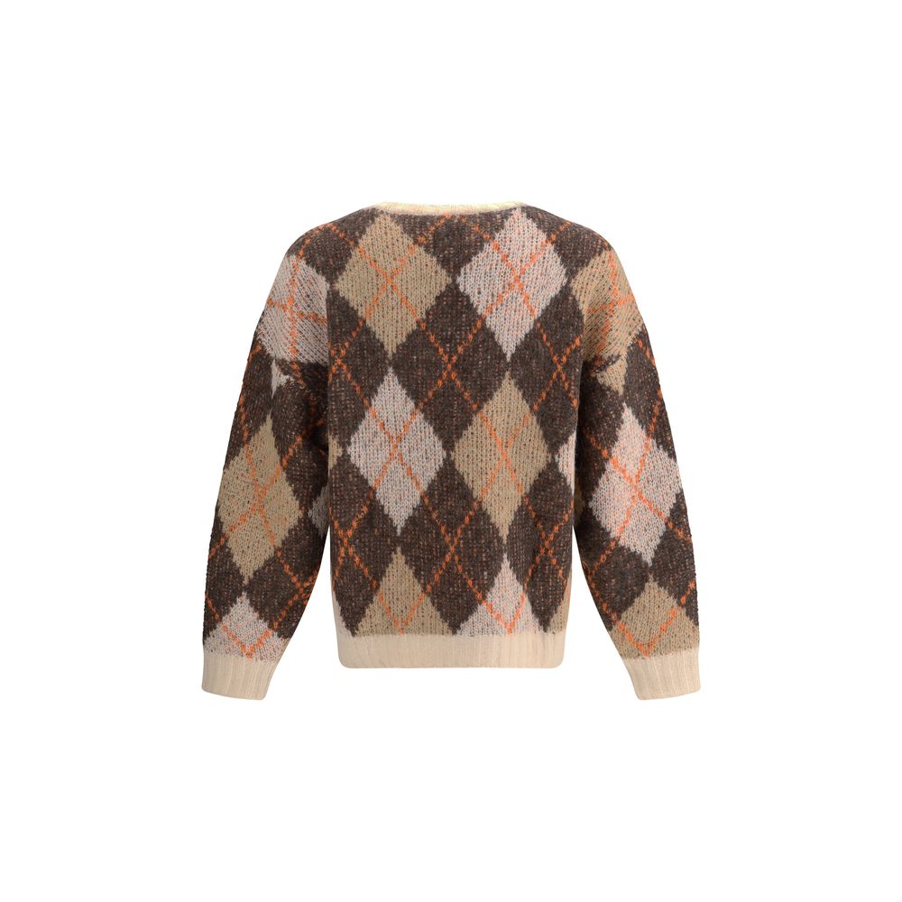 Brown Polyamide Sweatshirt