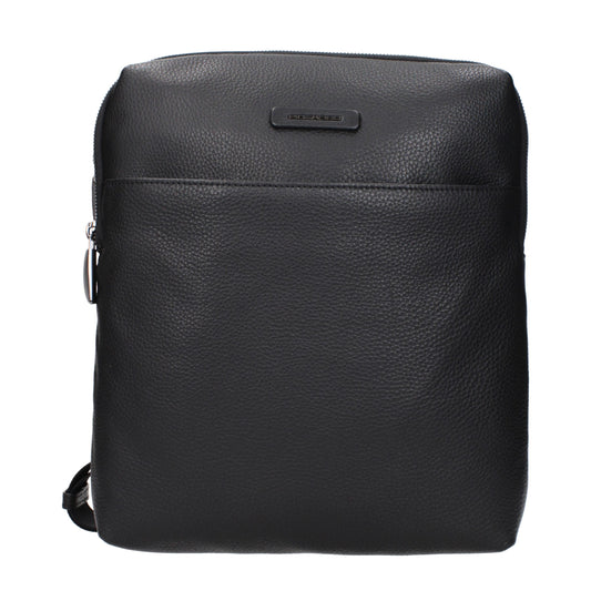 Black Leather Crossbody Bag