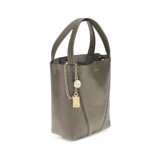 Gray Calf Leather Bos Taurus Shoulder Bag