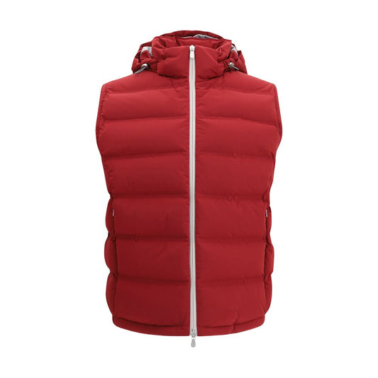 Red Polyester Jackets And Coat