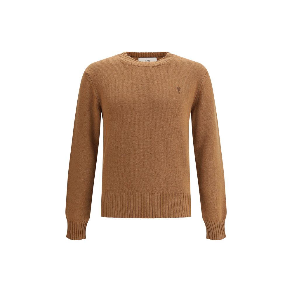 Brown Wool Sweatshirt