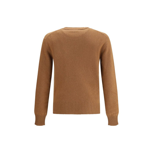 Brown Wool Sweatshirt