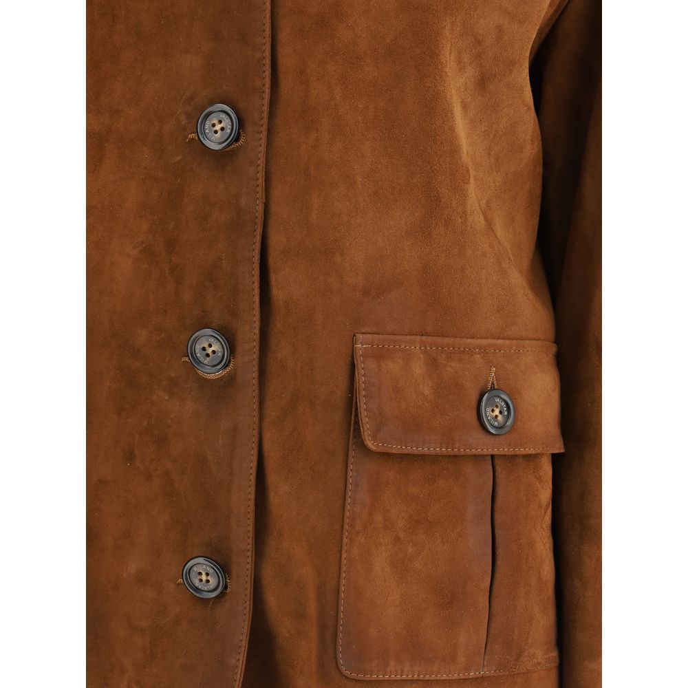 Brown Goatskin Coat