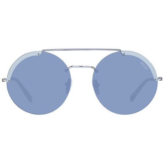 Gray Metal Sunglasses