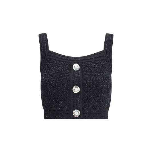 Black Polyamide Top