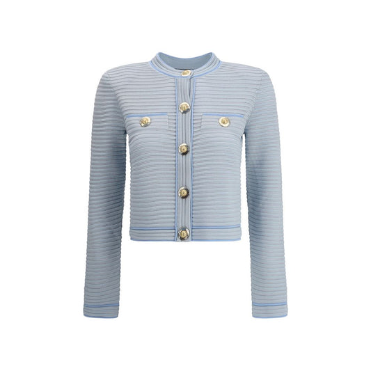 Light Blue Viscose Cardigan