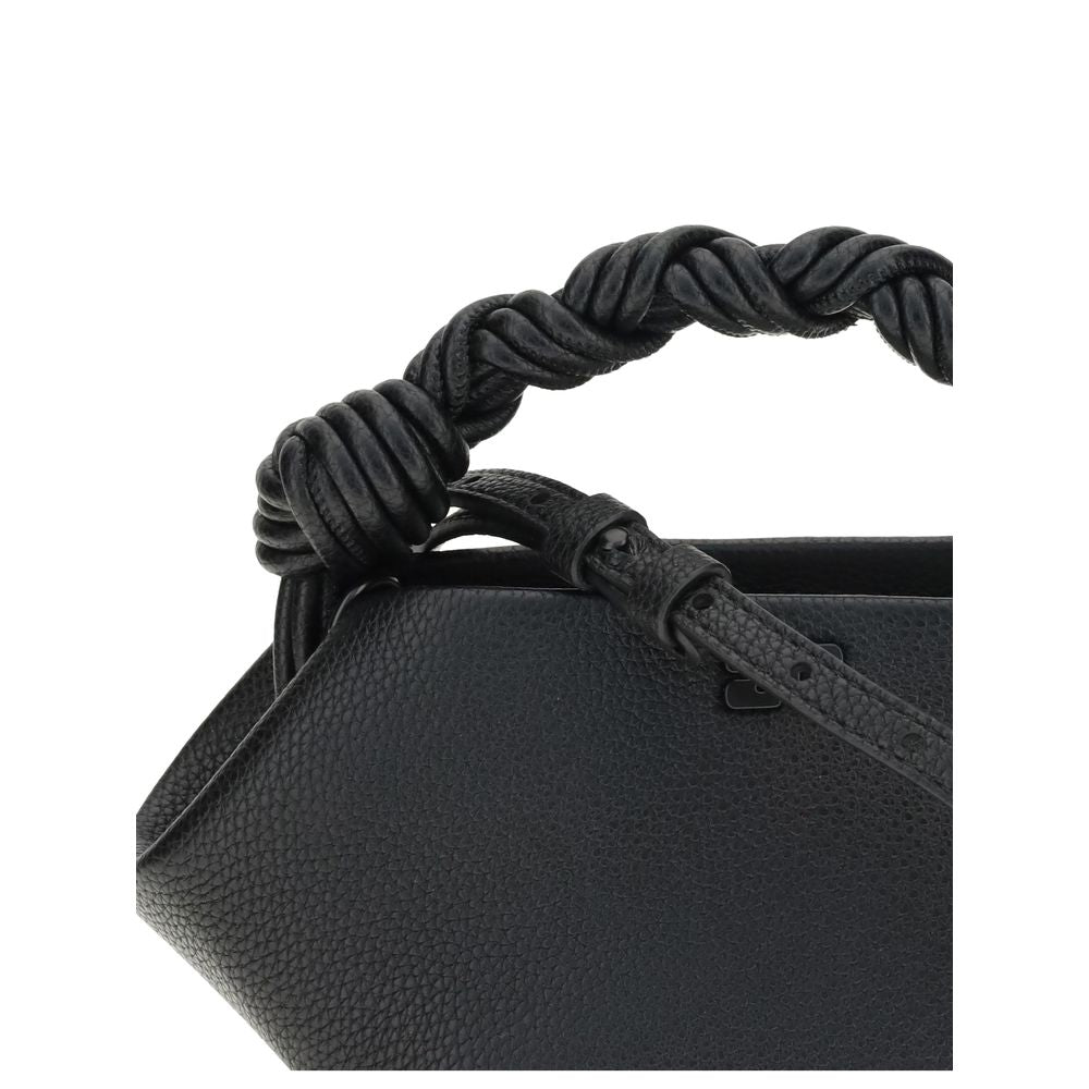 Black Polyester Handbag