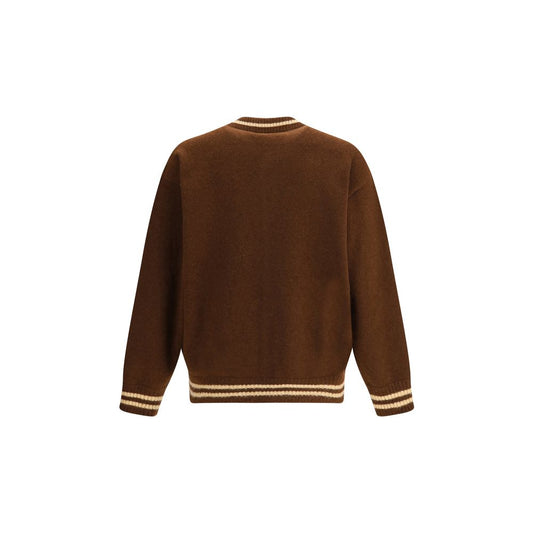 Brown Cashmere Bomber