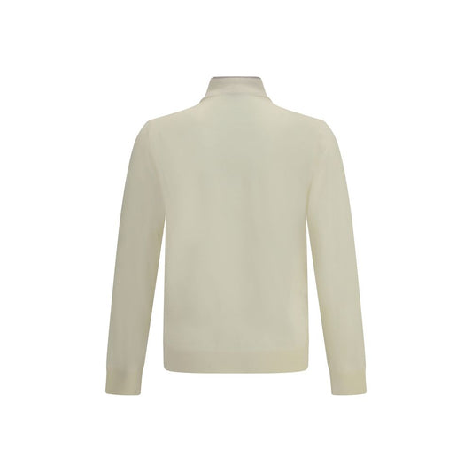 Cream Wool Turtleneck