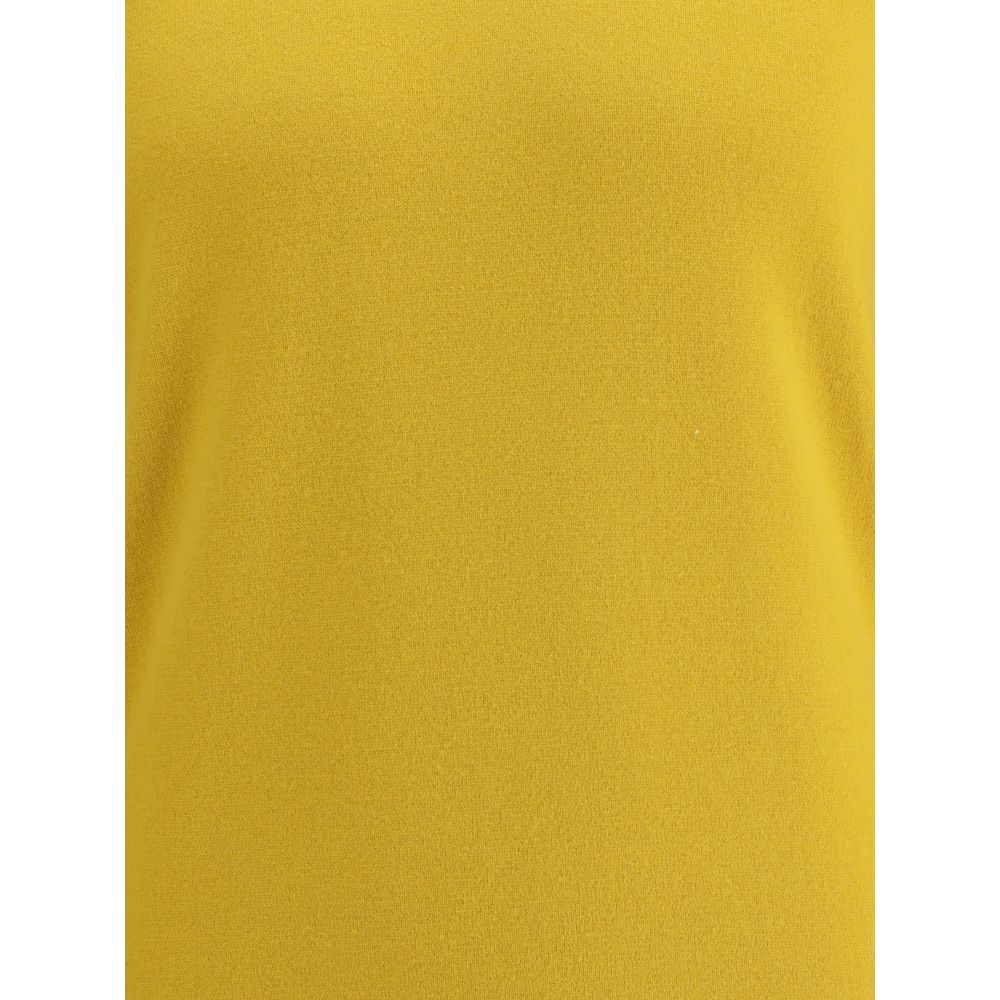 Yellow Cashmere Turtleneck