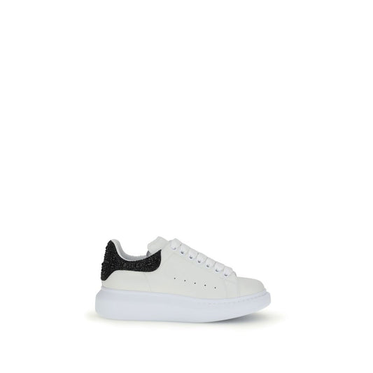 White Leather Chunky Sneakers