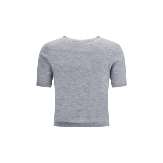 Gray Cashmere Cardigan