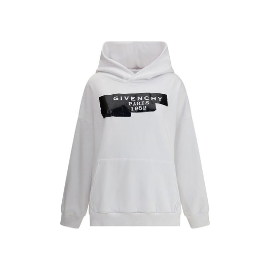 White Cotton Sweatshirt
