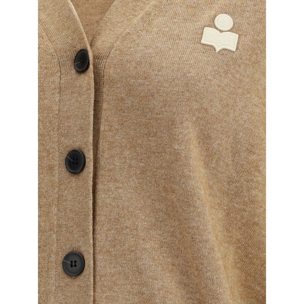 Beige Cotton Cardigan