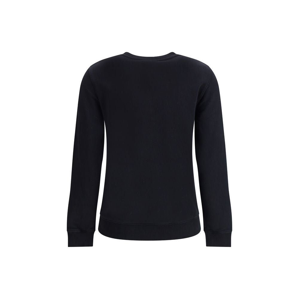 Black Cotton Sweatshirt