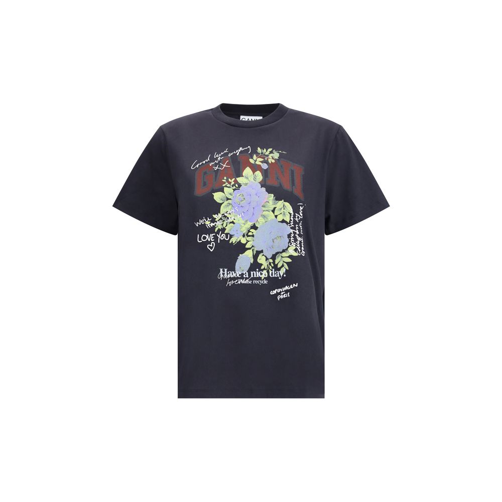 Black Cotton T-Shirt