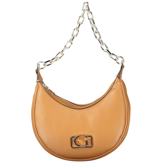 Brown Polyethylene Handbag