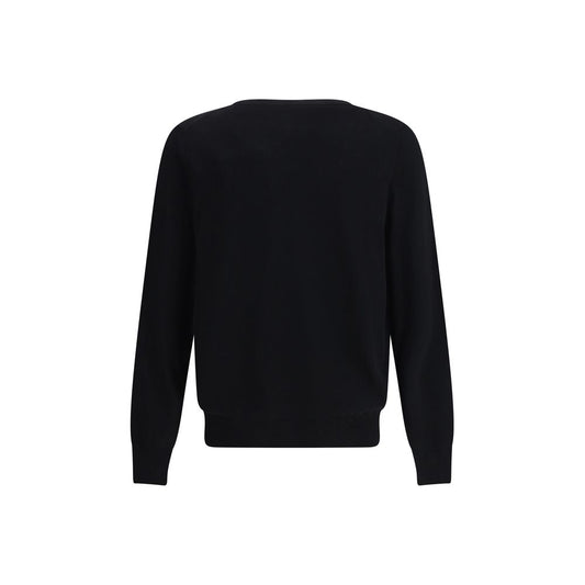 Black Wool Sweatshirt