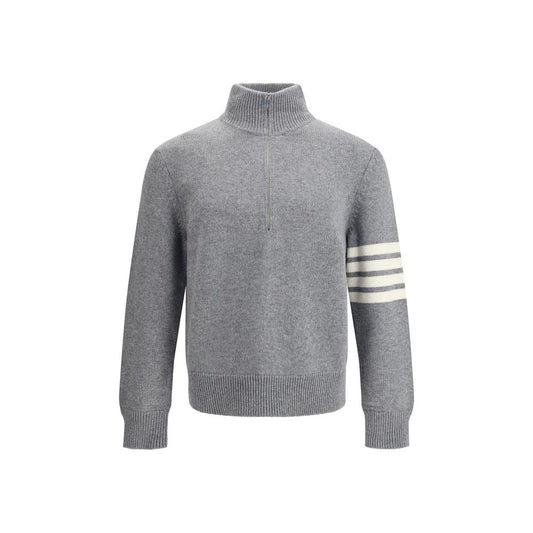Gray Fleece Wool Sweatshirt