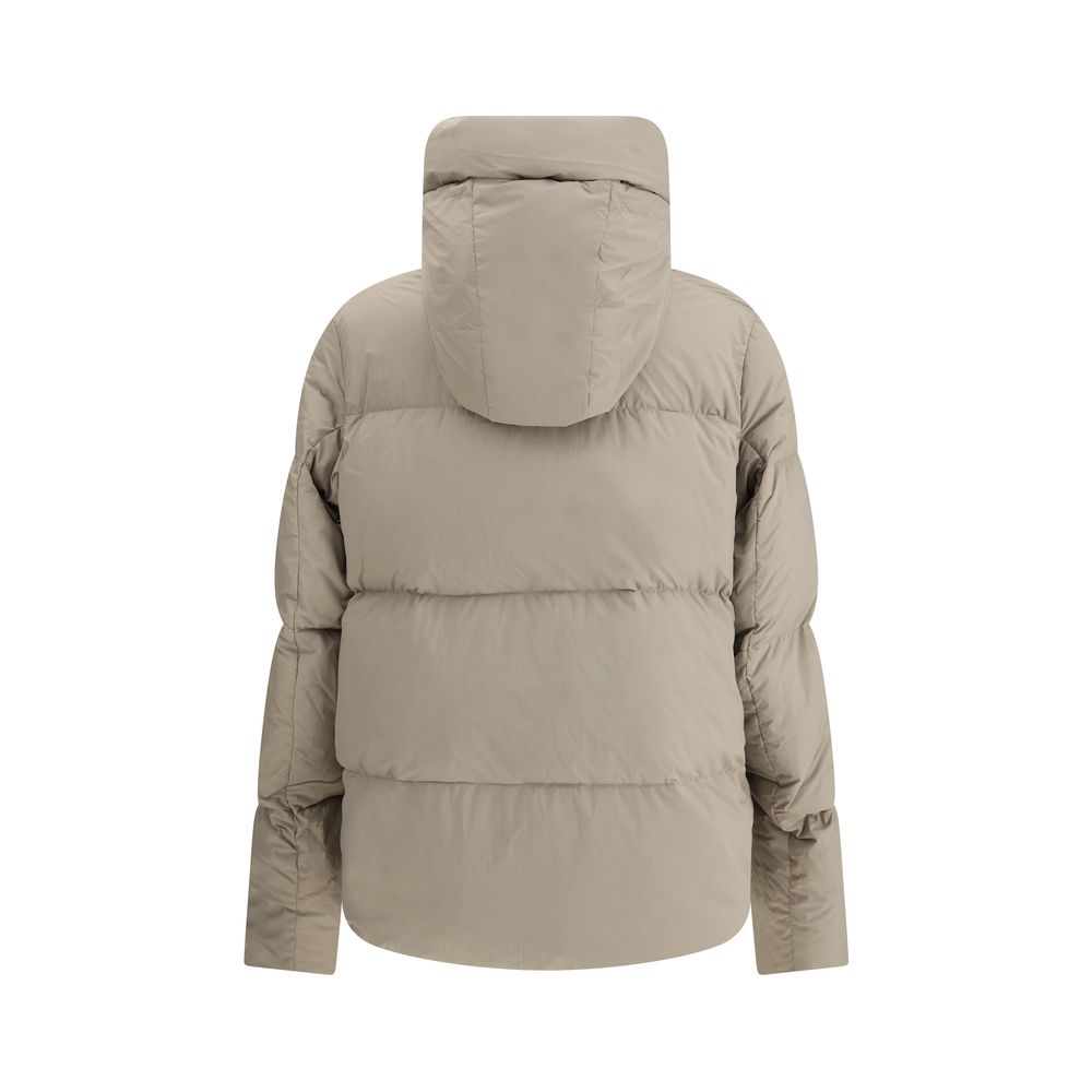Beige Nylon Coat