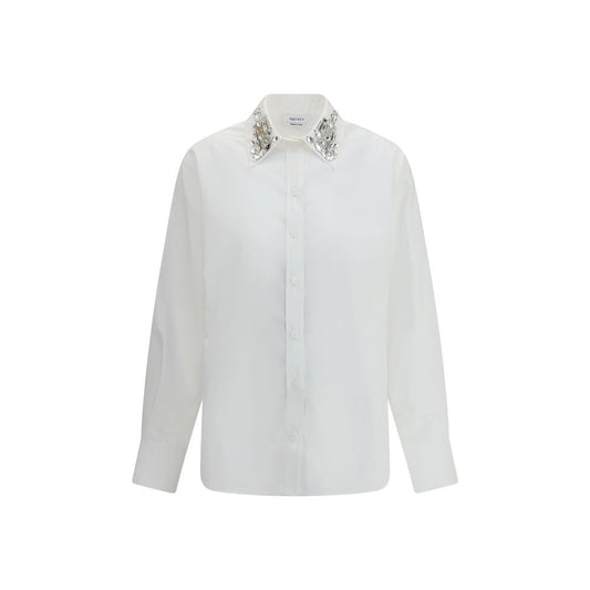 White Cotton Dress Shirt