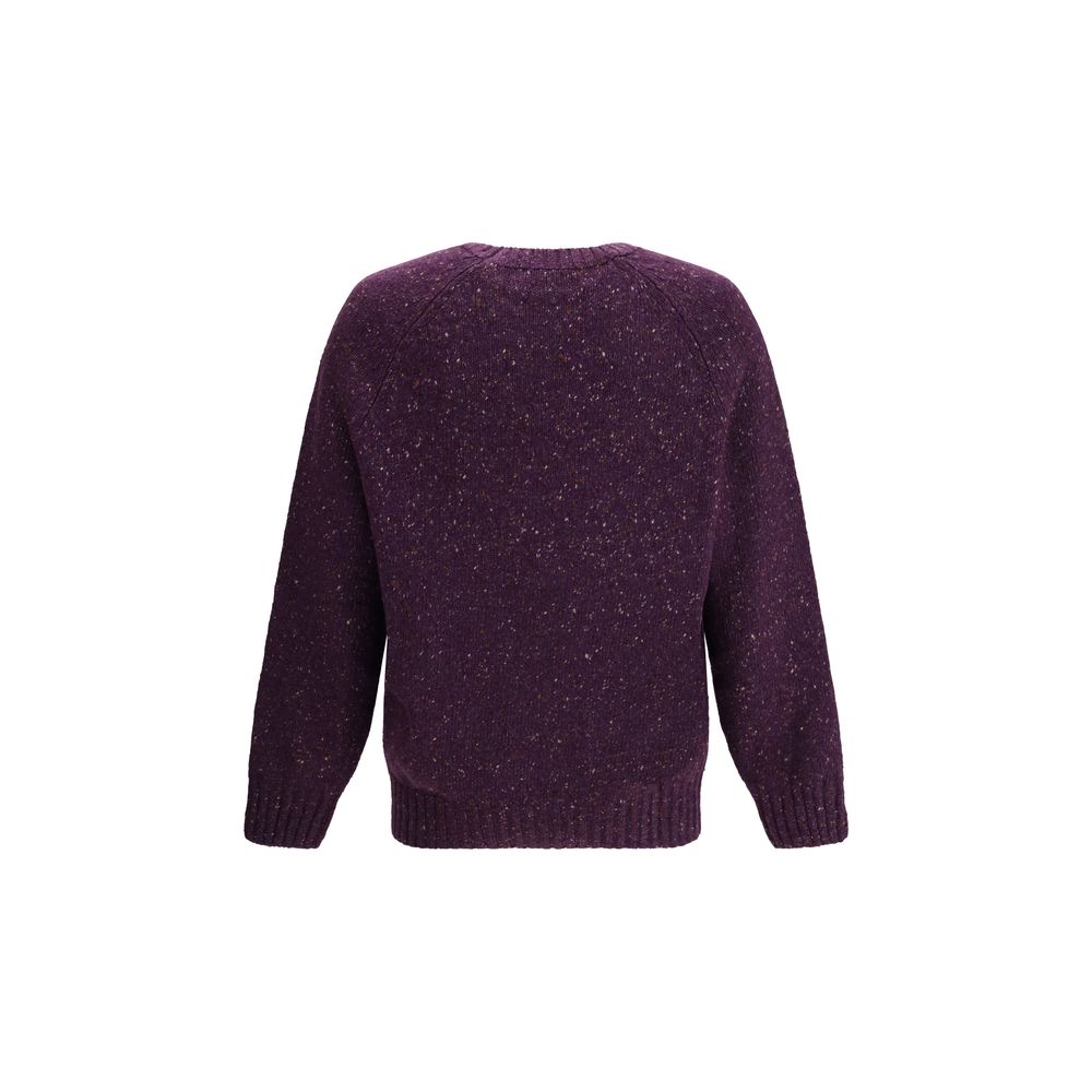 Purple Cashmere Sweatshirt