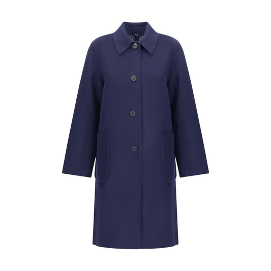 Blue Wool Coat