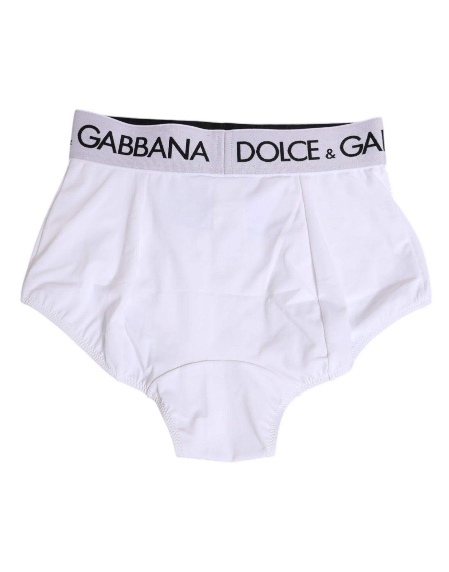 White Nylon Logo Waistband Coulotte Underwear