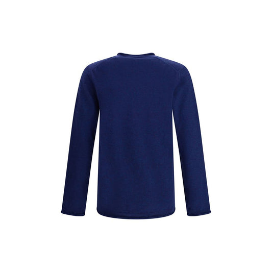 Blue Wool Sweatshirt