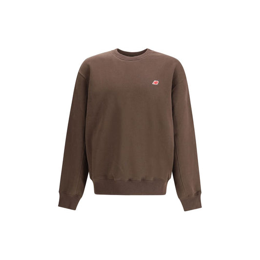 Brown Cotton Sweatshirt