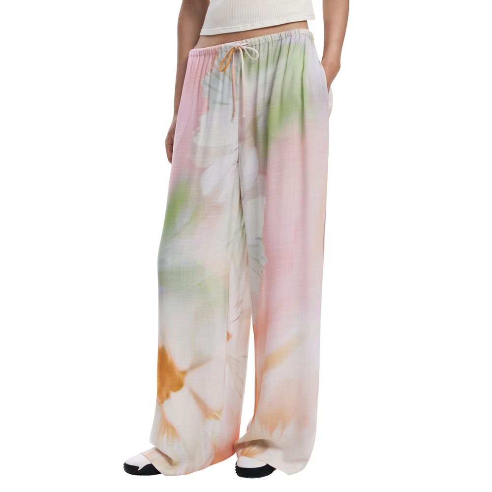 Multicolor Viscose Bottoms Sleepwear