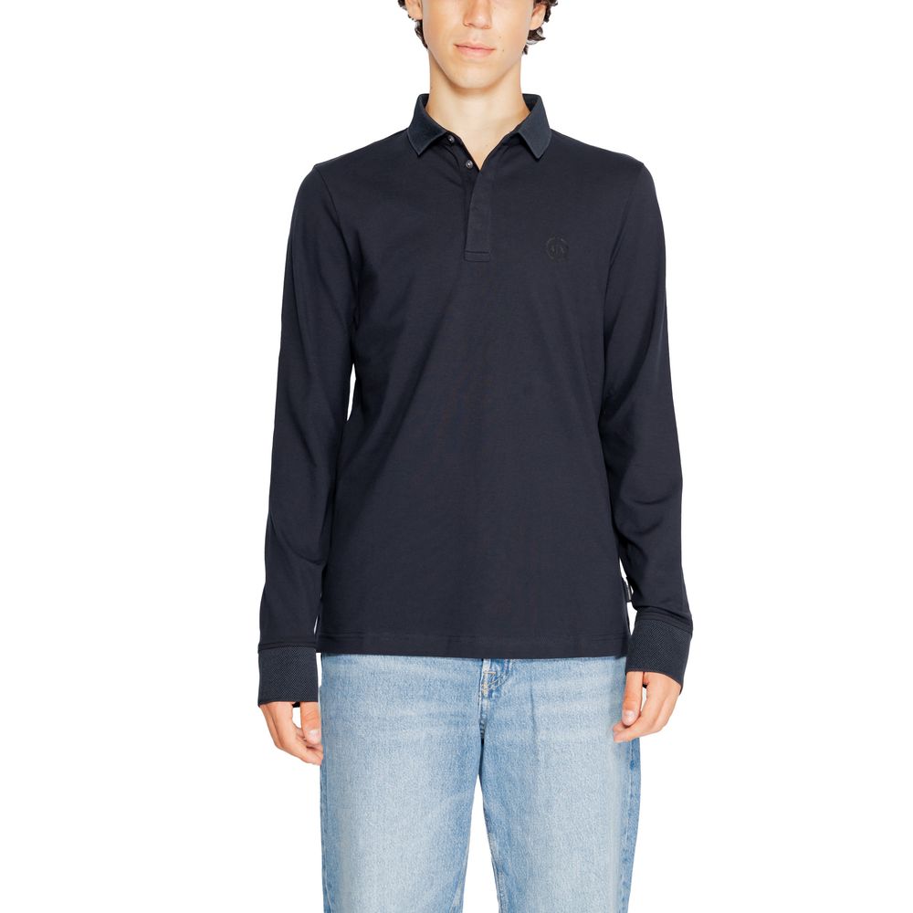 Blue Cotton Long Sleeve