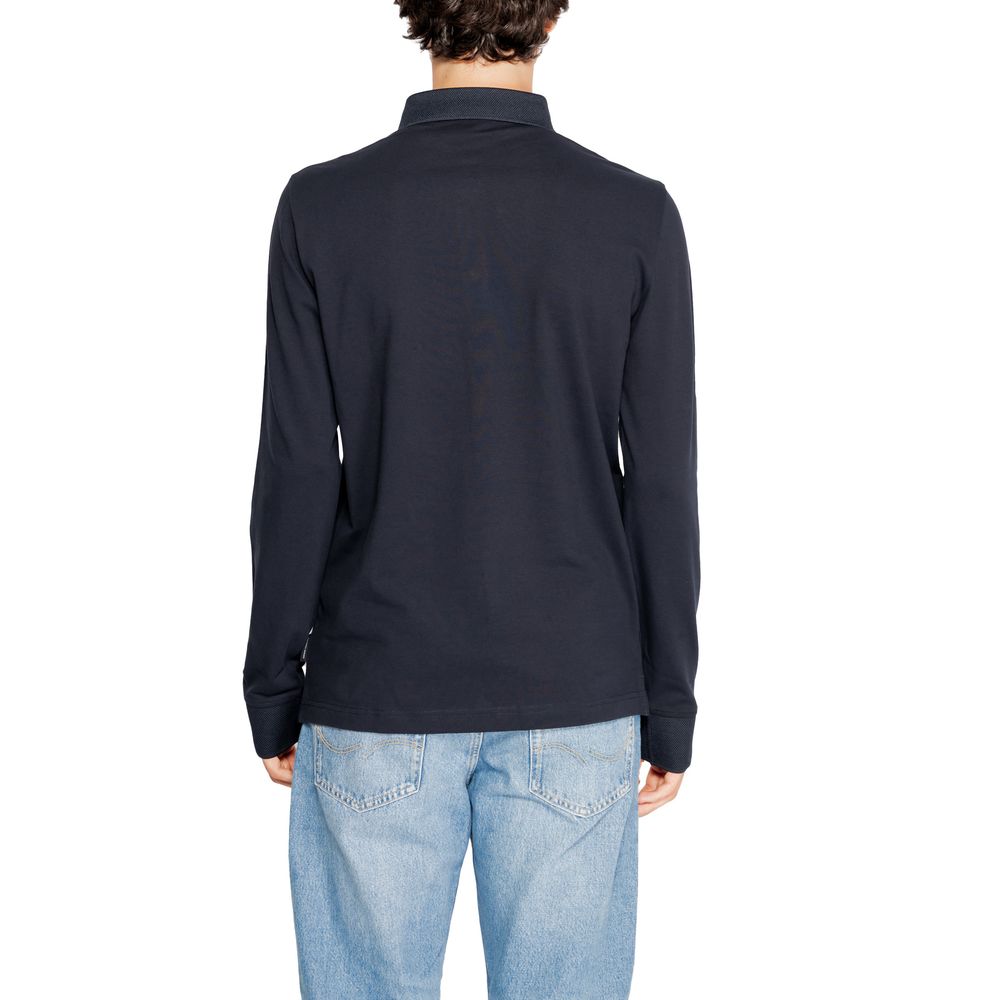 Blue Cotton Long Sleeve