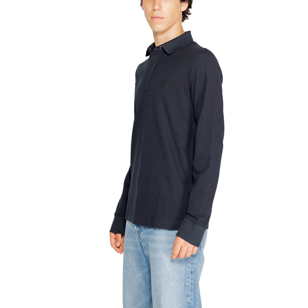 Blue Cotton Long Sleeve