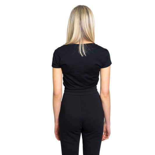 Black Cotton T-Shirt