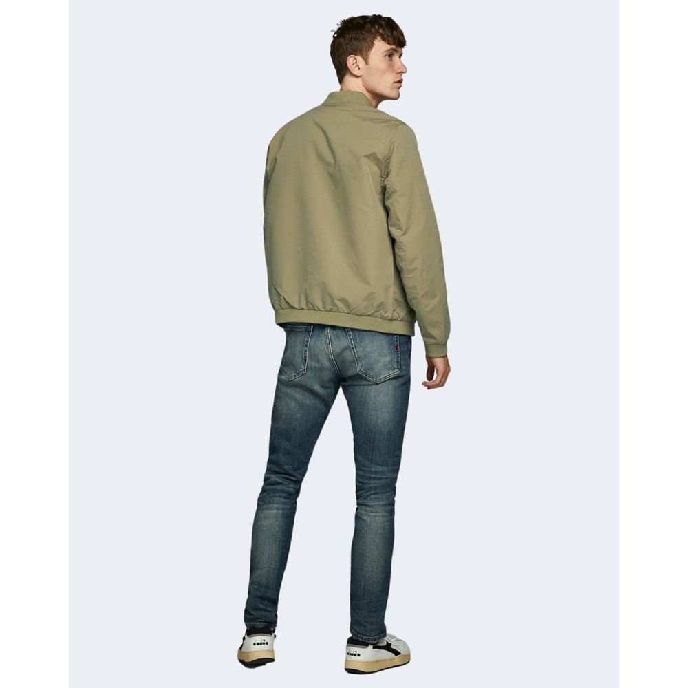 Green Polyester Bomber