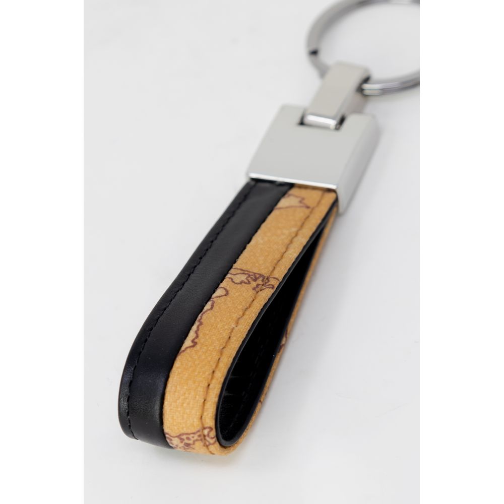 Black Polyethylene Keychain