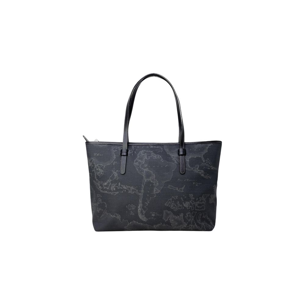 Black Polyester Handbag