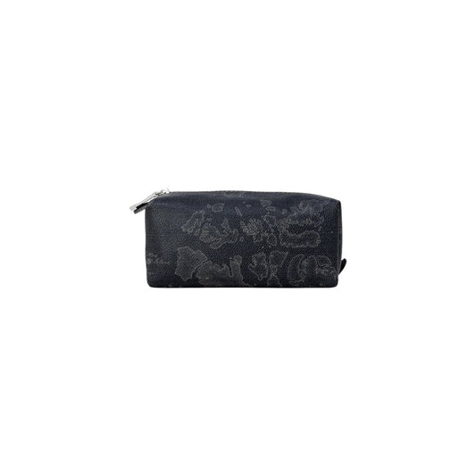 Black Cotton Clutch Bag