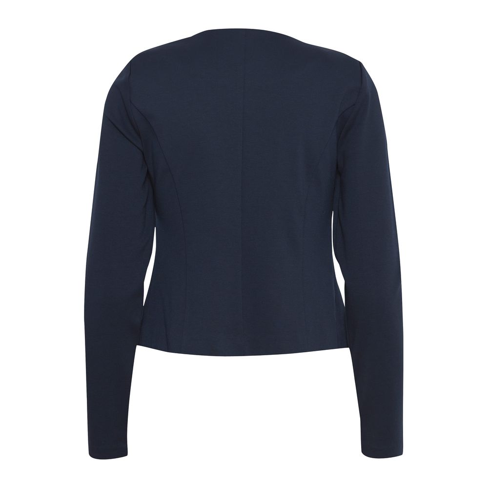 Blue Polyester Blazer