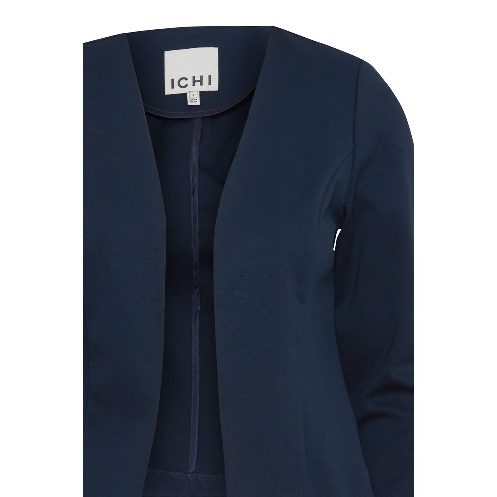 Blue Polyester Blazer