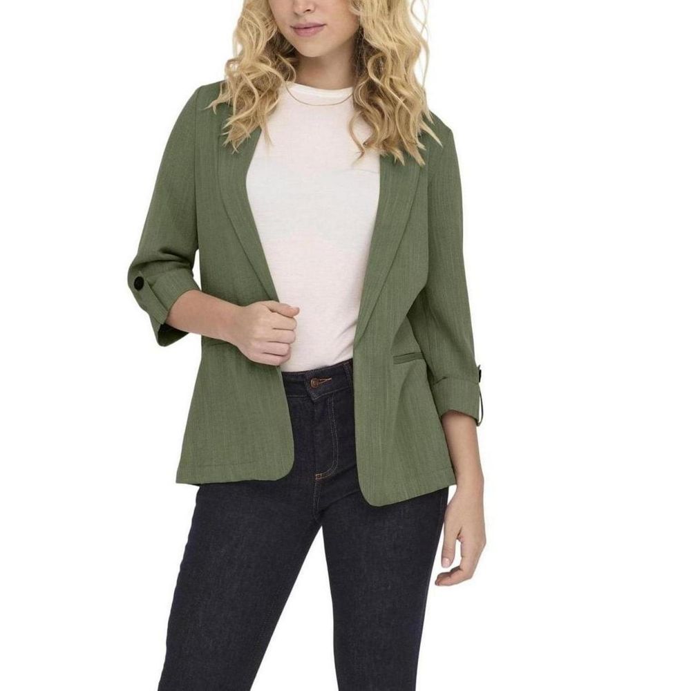 Green Viscose Blazer