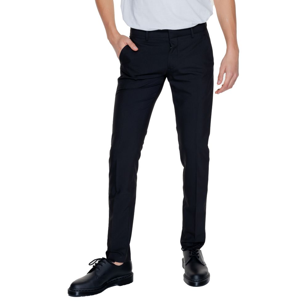 Black Polyester Pant